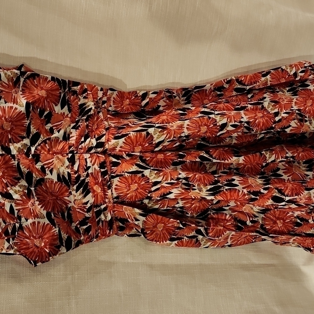 Robbie Bee floral print sleeveless dress size 10 - Picture 5 of 6